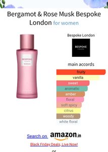 Bespoke London Women Perfume