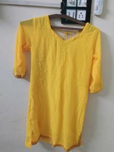 Yellow Palazzo Pants