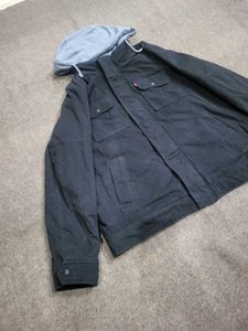 Levi&#39;s Hooded Sherpa Jacket