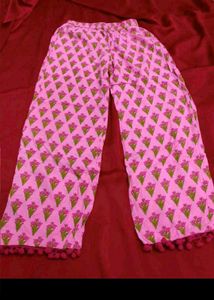 Cute Floral Print Night Suit