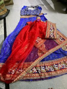 Lehnga Choli With Heavy Dupatta