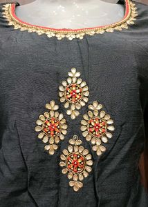 Beautiful Kundan Work Kurta