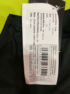 Puma Black Studio GrapheneStrappy TankYoga Top