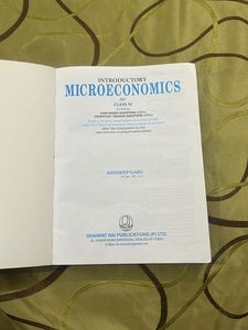 MICRO ECONOMICS FOR CLASS 11th. (cash Only)
