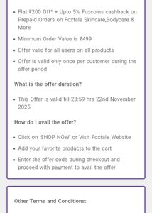 Foxtale Skincare Kit