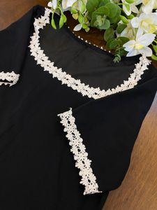 Elegant Black Kurta