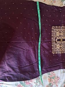 Deep Purple/eggplant Color 3 Piece Stitched Suit