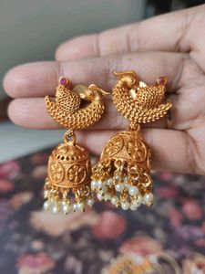 Jewellery Set - Long Haaram, Short Neclace, Jhumka