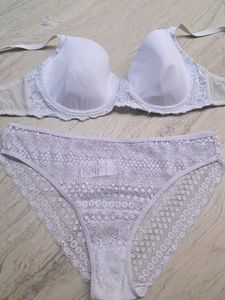 combo Of Four Imported Fabric Bra N Panty