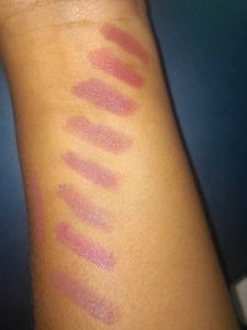 Just Herbs Mini Lipsticks Brown Shades