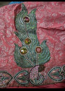 Women Heavy Stone Work Saree
