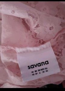 Lace Pink Top