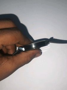 Classic Black Wrist Watch