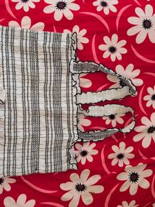 Chic Striped Crop Top