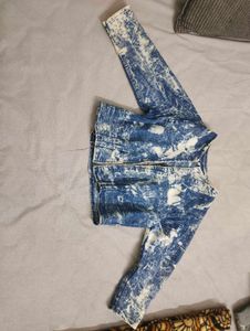 Acid Wash Denim Jacket