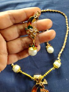 Peacock Jewellery Set