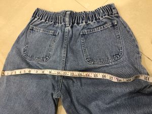 Wide Leg Denim Jeans