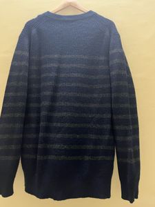 Striped Wool Blend Sweater
