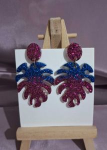 Sparkly Statement Earrings | Get 2 resin studs ear