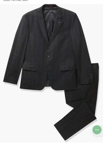 Stylish Metallic Grey  coat pant Suit