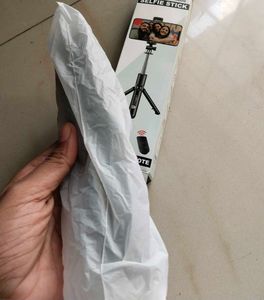 2 in 1 Selfie Stick Tripod With Bluetooth Remote