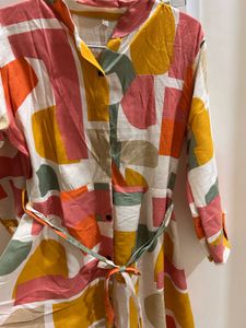 Colorful Printed Dress