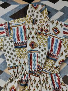 Patterned Maxi Dress