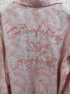 R.SHEMISTE leaf Print Shirt