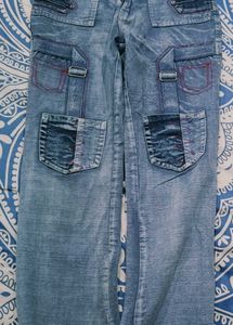 Unique Detail Denim Jeans 👖