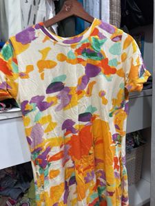 Colorful Print Dress