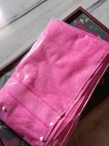 NEW SOFT PINK TOWEL