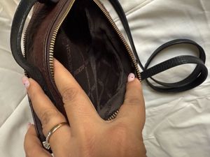 Pure Leather Brown Hidesign Satchel Bag