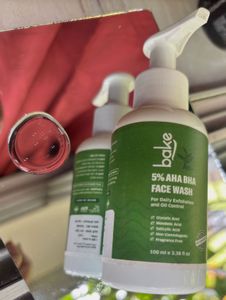 5% AHA BHA Face Wash with Salicylic Acid, Glycolic