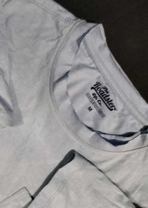 Round Neck Tshirt Light Blue