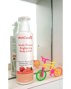 Wishcare brightening body lotion 🧡