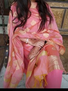 Raw Silk Suit Set