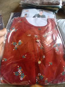 New Navy Blue Color Ambrela Kurta Pack Of 1