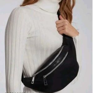Black Fashion Fanny Pack