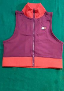 Tommy Hilfiger Sports Gym Front Chain  Bra