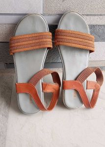 Orange Flats &amp; Sandals