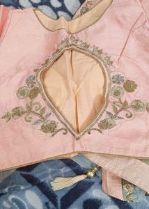 Beautiful Saree With Stitched Heavy Blouse