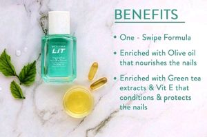 Myglamm Nail Polish Remover.