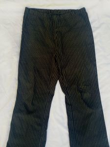 Striped Flared Pants