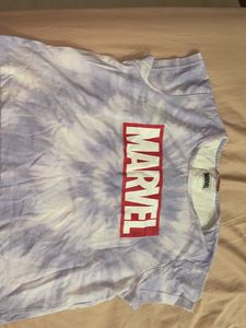 Marvel Tie Dye Crop Top
