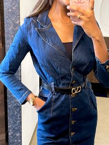 Denim Shirt Dress