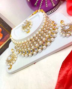 Pearl & Crystal Jewelry Set