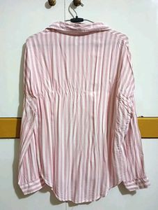 Striped Button-Down Shirt