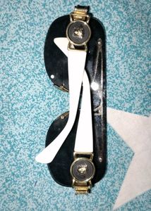 Vintage Royal Black And White Sunglasses