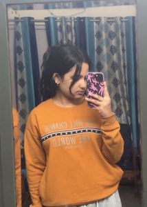 Stylish Mustard Sweatshirt