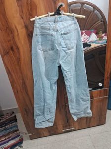Ripped Light Wash Jeans